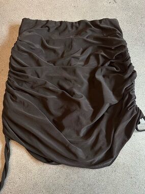 ZYM Black Latin  dance skirt . Size XS